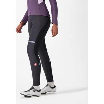 Cyklistické kalhoty CASTELLI Cyklistické kalhoty dlouhé s laclem - POLARE 2 W - černá M