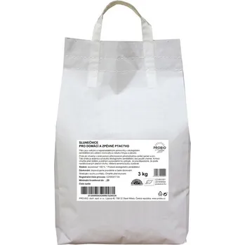 Krmivo pro ptáka BIO slunečnice pro domácí a zpěvné ptactvo, 3 kg