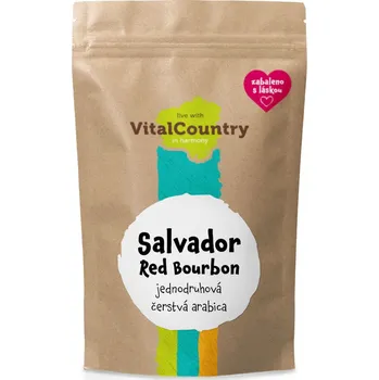 Káva Vital Country El Salvador Red Bourbon káva Varianta: Mletá, Množství: 250g