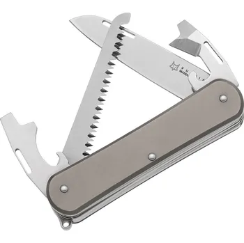 Pracovní nůž FOX Vulpis, kapesní multifunkční nůž, titan FX-VP130-S4 TI