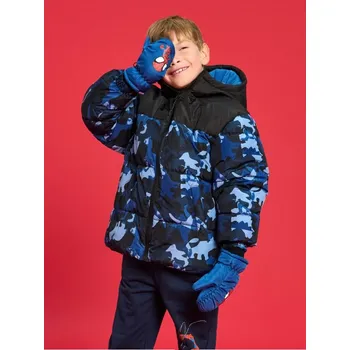 Módní doplněk Sinsay - Zateplené rukavice Spider-Man - námořnická modrá - 056FU-59X - 056FU-59X-S