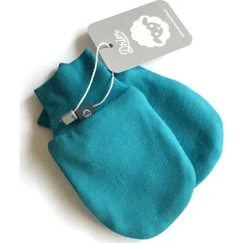 Rukavice MERINO Baby rukavičky/pěstičky - aqua, Drim-Merino