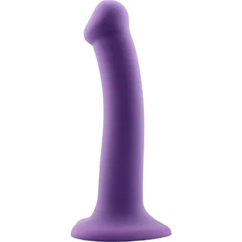 Dildo Action Bouncy Liquid Silicone Dildo 6.5″ (16.5 cm / Purple)