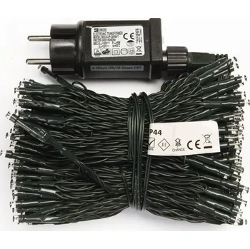 Vánoční dekorace Světelný řetěz Vánoční světelný řetěz STUDENÁ BÍLÁ 24 m