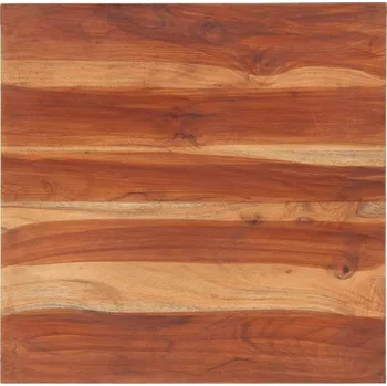Konferenční stolek vidaXL Stolní deska masivní akáciové dřevo 25–27 mm 60 x 60 cm [285988]