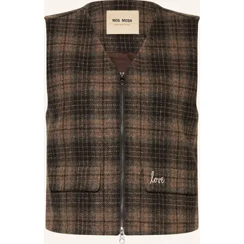 Dámská vesta Mos Mosh Dámská Vesta Mmruna, tmavě hnědá / tmavě oranžová /...