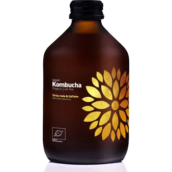Limonáda BIO Kombucha Yerba Maté - VIGO, 330 ml