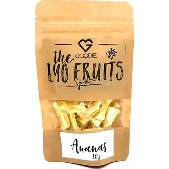 Sušené ovoce RAW lyofilizovaný ananas, 20 g