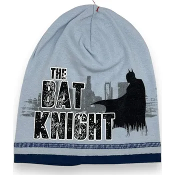 Čepice DC Chlapecká modrá jarní čepice Batman Barva: Tyrkysová