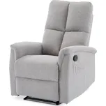 Vikio Relaxační křeslo světle šedá látka AKR103S