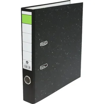 Pořadač A4, šanon 5cm s pákou, černý