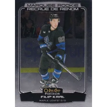 Sběratelská karetní hra insert RC karta FILIP KRÁL 22-23 OPC Platinum Marquee Rookie číslo 282