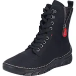 Dámská zimní obuv Rieker 55014-00 černá zateplena vlnou černá 39