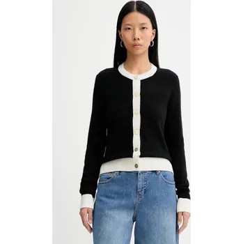 Dámský svetr Kašmírový kardigan FROM FUTURE WPC03358 černá 99X, vel. XL