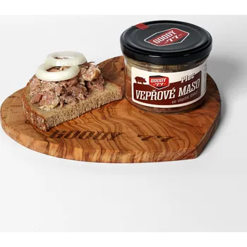 Konzervované maso Vepřové maso ve vlastní šťávě - Plec, 170 g