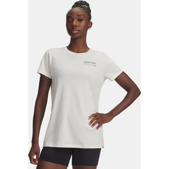 Dámské tričko Under Armour Pjt Rck Graphic SS 2-BRN 6005083-279 Hnědá LG