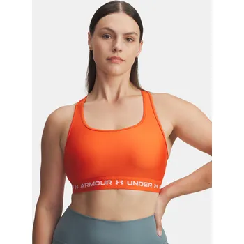 Podprsenka Dámská podprsenka Under Armour Crossback Mid Bra-ORG 1361034-844 Oranžová SM