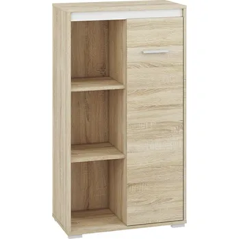 Komoda Vysoká komoda GVENDA - světlý dub sonoma