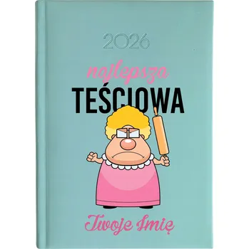 Kalendář Knižní kalendář 2026 A5 FunnyCase vícebarevný