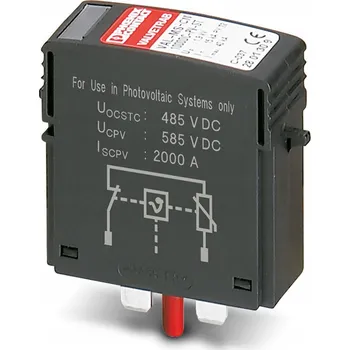 Přepěťová ochrana Zástrčka Typ T2 Val-MS 1000DC-PV-ST Phoenix Contact 2800624 Ochrana FV DC (Fotovoltaika)