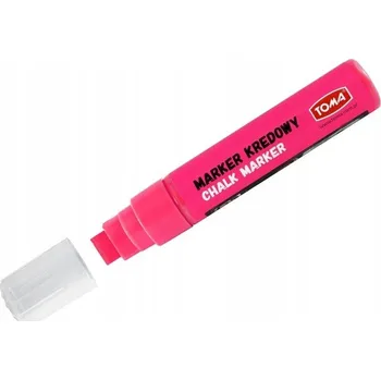 XXL 15x8mm RŮŽOVÝ křídový popisovač omyvatelný na tabule a reklamní stojany TO-290 TOMA