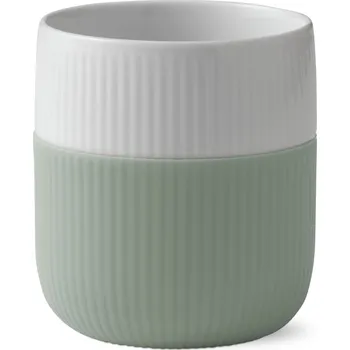 Royal Copenhagen Porcelánový hrnek Fluted Contrast Lichen 350 ml