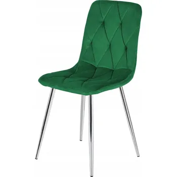 Jídelní židle Židle Lugano velur zelená 1 ks