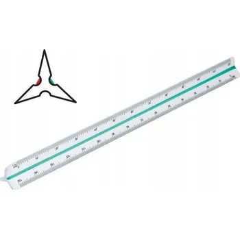 pravítka Měřítko/Pravítko s měřítkem 30 cm GRAND GR-143-30