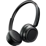 Bezdrátová sluchátka na uši USAMS SR01 s ANC a Bluetooth 5.3 – černá