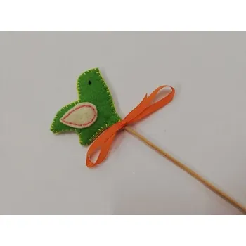 Filcový zápich na špejli - Velikonoce - kuřátko č.2