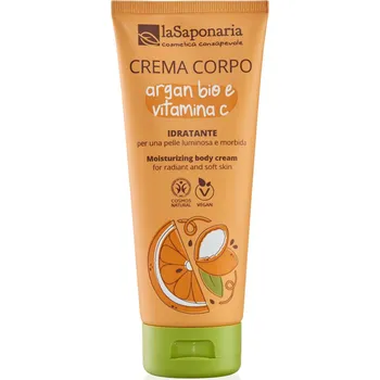 Tělový krém BIO hydratační tělový krém s arganem a vit. C, 200 ml