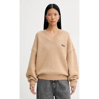 Pánský svetr Vlněný svetr Rotate 1147631753 béžová 08X, vel. L