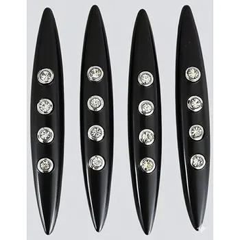 Tuning PREXIM Chrániče hran dveří pryžové černé