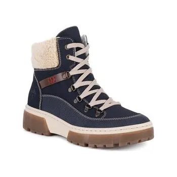 Dámská zimní obuv Rieker Kotníková obuv X8638-14 Modrá 36