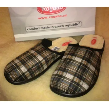 Pánské pantofle Pánské pantofle ROGALLO Barva: Kostka, Velikost: 44