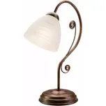 Lamkur LN 1.46 EMILIO 25377 - Rustikální stolní lampa s vypínačem na kabelu, 1 x E27 (Rustikální lampička na noční stolek)