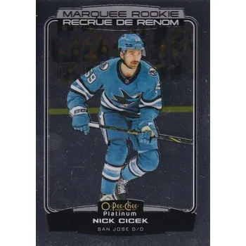 Sběratelská karetní hra insert RC karta NICK CICEK 22-23 OPC Platinum Marquee Rookie číslo 274