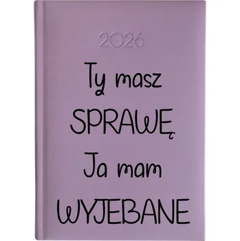 Kalendář Knižní kalendář 2026 A5 FunnyCase vícebarevný