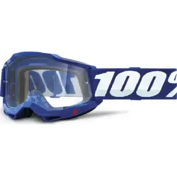 100% Accuri 2 sjezdové brýle Blue/Clear Lens 50013-00002