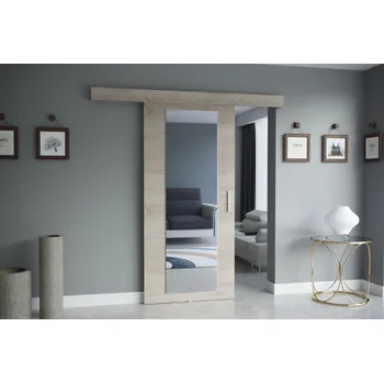 Interiérové dveře Posuvné dveře SALOME se zrcadlem - Sonoma