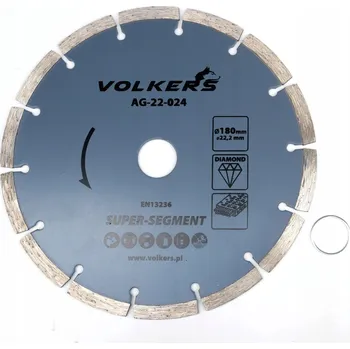 Řezný kotouč Diamantový kotouč Volkers AG-22-024 180x22,2 mm