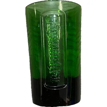 Sklenice JAGERMEISTER Reliéfní Skleničky Zelené LOGO JELEN UNIKÁT