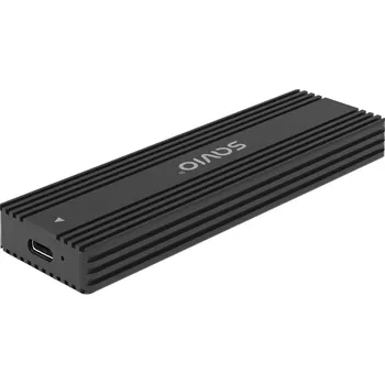 Interní pevný disk Hliníkové pouzdro pro M.2 SSD NVMe a SATA s USB‑C 10 Gb/s