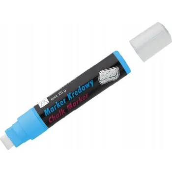 Křídový popisovač, smazatelný modrý Toma 1 ks