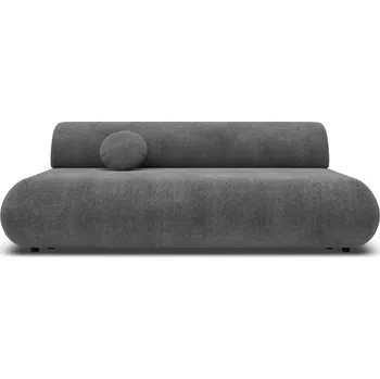 Pohovka Rozkládací třímístná pohovka s úložným prostorem SURREY - tmavá šedá