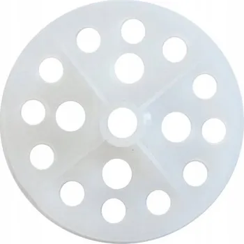 Vrták PŘÍTLAČNÝ TALÍŘEK 50mm PRO VÁTU A POLYSTYREN, TERČÍK 100 Ks