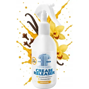 Aviváž AMARELLA tekutá žehlička ve spreji vůně Crease Releaser Vanwood 250 ml vyhlazuje