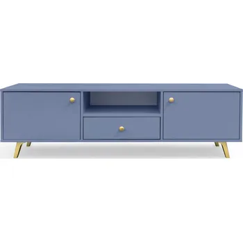 Televizní stolek Televizní stolek JOELE - modrý