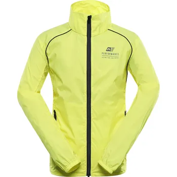ALPINE PRO Dívčí Dětská ultralehká bunda s úpravou dwr ALPINE PRO SPINO 2 neon yellow Žlutá 116/122 (2833584)