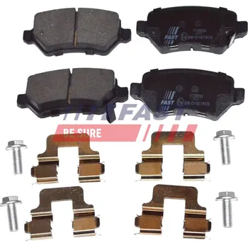 Brzdová destička Sada brzdových destiček, kotoučová brzda FAST FT29524